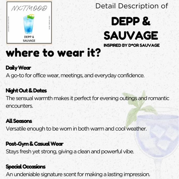 depp&Sauvage | D*or Sauvage